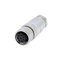 NorComp 858-008-103RKT4 Straight M12 8 P M S/C CBL BACKSHELL 10u