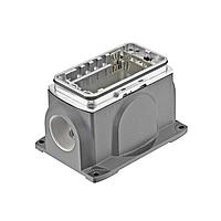 HARTING 11123001214 Heavy Duty Power Connectors Han Yellock 30HSM 2xM20 w/ bulkhead h