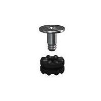 Keystone Electronics 767 Anti-Vibration Grommet GROMMET .228 BLK ANTI VIBR M3 RND