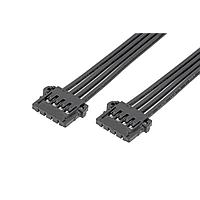 Molex 219656-2043 Discrete Wire Pico-Lock F-F OTS Cbl Assy SR 300mm Au 4Ckts Blk