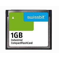 Swissbit SFCF1024H1AF2TO-I-MS-523-STD Compact Flash Cards Industrial Compact Flash Card, C-500, 1 GB, SLC Flash, -40C to +85C