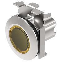EAO 45-2234.4FG0.000 Switch Actuators Illuminated pushbutton actuator yellow transparent lens flush mounting maintain Front Metall