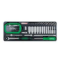 TOPTUL GCAT6601 DR. Flank Socket Set (1/4", 66 pcs)
