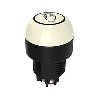 Banner Engineering K30ABT2XRH Indicators K30 Series EZ-LIGHT: 1-Color Touch Sensor Gen 2; Momentary Output; Voltage: 12-30 V dc; Housing: Polycarbonate; IP67 IP69K; Output: Bipolar (NO); Colors: None - Not Activated, Red - Activated; 2 m (6.5 ft) PVC Cable