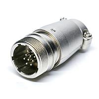 Hirose Electric JR16JK-10P Connectors 10P STRT JACK PIN ALUMINUM CON SCRW LK