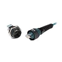 Amphenol Alden 360001 Circular Cat 5E;Rear Mnt Rcpt 110 Punchdown RA