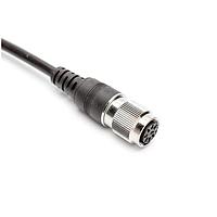 Amphenol Tuchel CA0911B800807012 Sensor Cables / Actuator Cables M16 8 Position Circular Molded, Std. Strain relief, Female to Leads, 22AWG, COMMUNICATION & DATA, UL 300V Flexible Cable Assy, 7 Meter