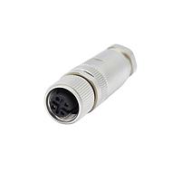 NorComp 858-005-203RKT4 Straight M12 5 P d S/C CBL BACKSHELL 10u