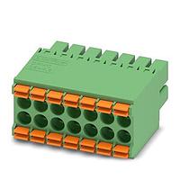 PHOENIX CONTACT 1790153 Plugs 7 Pos 3.5mm Dbl Row Plug 24-16AWG Spring