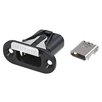 NEUTRIK NMC-C-HR USB Type C Lockable USB Type C Chassis w/USB rcpt