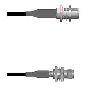 Amphenol Custom Cable Q-1X04I0008120i RF Cable Assemblies N-SJB/TNC-SJB RG58 120I
