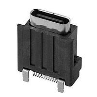 Same Sky (formerly CUI Devices) UJ32-C-V-G-SMT-TR USB Type C Connectors Type C USB 3.2 Gen 2x2 20 Gbps 20 Vac 5 A Vertical Gold Flash Surface Mount