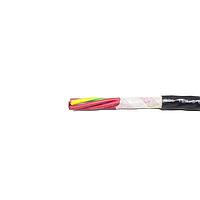 Alpha Wire 852405 BK002 Automation and Process Control 24 AWG 5 Conductor 600V Unshielded PVC PVC, 500 ft Spool - Black