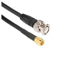 Amphenol Cables on Demand CO-058SMABNC0-005 RF Cable Assemblies CA SMA M/BNC M