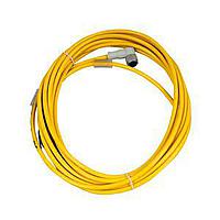 Eaton CSDR4A3CY2205 Sensor Cables / Actuator Cables CORDSET,DC,RA,4P 3W,5M,YEL