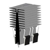 Wakefield Thermal OMNI-UNI-40-25-D Component omniKlip Heat Sink for TO-247, TO-264, TO-220, 40mm Wide, 25mm Long, Double Side
