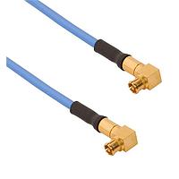 Amphenol SV Microwave FRSMPM-047-FRSMPM-120 RF Cable Assemblies SMPM R/A F SMPM R/A F 12"Cable