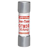 Mersen OTM30 Cartridge Fuse Fuse,Midget,Fast Acting,PC Mount,10kA,250VAC,30A