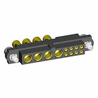 Harwin M80-4D10805F2-04-327-00-000 Connectors 8+4Pos F 22AWG+16AWG Cbl Conn Jackscrews