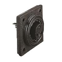 Bulgin PX0765/P Connectors 3 POLE FLANGE PLUG LOW PROFILE
