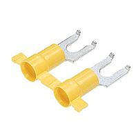 Panduit PV10-8FFB-2K Spade Flanged Fork Term vinyl insuld
