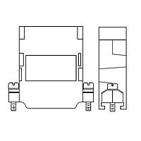 NorComp 983-009-020R122 D-Sub Backshells
