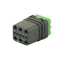 Eaton Souriau-Sunbank 8MQ2M9901BAS Modular Connectors - Push Pull MQuick module, unsealed, without contact, delivered with cap