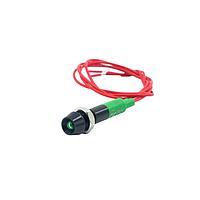 Mallory Sonalert FL1A-6CW-1-G24V Panel Lights LED GRN 6MM NUT 24VAC/DC