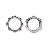 Heyco 2255 Locknut LN M50 METRIC NKL PLTD BRASS