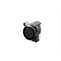 REAN RRX3F-AA-010-0 Receptacles RECPT- 3 pin - F- mating shell to pin1 and front panel, PCBH