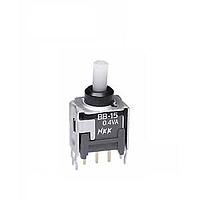 NKK Switches BB15AB Sealed SPDT ON(ON) Straight w/ bracket