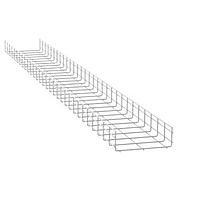 Panduit PWBIB6WH Wire Ducting & Raceways Radius Intersection 90 Brackets, 6" H, W