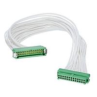 Harwin G125-MC32005L4-0300F Discrete Wire Cable Assemblies 1.25MM M/F CA 2X10 300MM 30AWG