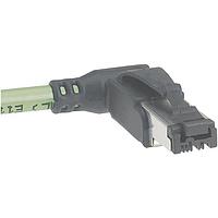 HARTING 09470500049 Cat 5 RJI 1XIP20 180DEG 22/7 TRAIL 3.0M