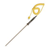 OMEGA NHXL-14G-RSC-18 High Temp Low Drift Handheld Thermocouple Probes (Thermocouple, N, 1204 °C, Utility Handle Probe)