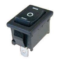 ZF Electronics SRB22A2GBBNN Rocker Switches SPST ON-OFF BLK 10A DOT PRINT