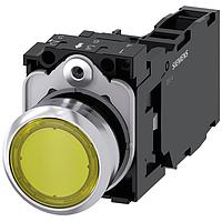 SIEMENS A6X30144292 Standard Switches ILLUMINATED PUSHBUTTON. YELLOW