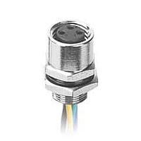 Low Power Radio Solutions (LPRS) M8Cab-4-F-WE-R Sensor Cables / Actuator Cables M8 Female 4 position Panel mounted Connector wire end Rear Fastened