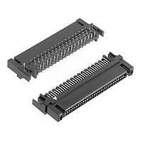 3M Electronic Solutions Division P50-080SG-SR1-EA Sockets 80POS R ANGLE SOCKET W/ POWER GROUND PIN