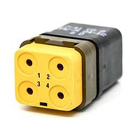 DEUTSCH - TE Connectivity DMC-M 04-12 SD Rectangular MIL Spec Connectors DMC-M 04-12 SD