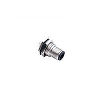 Amphenol LTW MSBS-05PMMP-SF8002 Circular Metric Connectors M12 Circular Metric Connector, B Code, Metal, 4A, 05 pins, Male Connector, Male Contact, Hexagonal, M16*1.5, Screw Thread, PCB 180 , Receptacle, Front Fastened, Panel Thickness 4.5, IP68 / IP69K