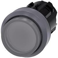 SIEMENS A6X30138520 Raised Button ILLUMINATED PUSHBUTTON. CLEAR