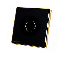 HUNONIC HNLUXP1VD Large capacity square BLE Luxury touch switch (Black)