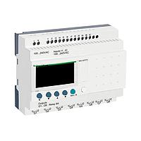 SCHNEIDER SR2A201FU Smart Relay SR2 20 I-O 100- 240VAC W/O CLOCK