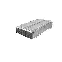 Amphenol Commercial Products UE62C2624021E1 QSFP Connector 1x2 OSFP cage with quad light pipe per port