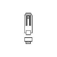 AMP Connectors - TE Connectivity 166840-1 DIN 41612 Connectors KEYING PLUG IEC
