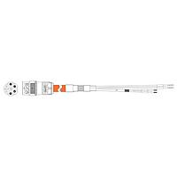 Amphenol SINE Systems P30629-M15 Sensor Cables / Actuator Cables 1000Vac Cbl, w/ 4Pwr (18AWG), 15m length