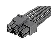 Molex 214756-2101 DC Power Cords MICRO-FIT3.0 R-S 10 CIRCUIT 150MM Au