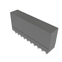 Samtec ESW-110-12-T-D Stackthrough .100" Elevated Socket Strip