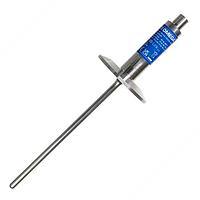 OMEGA PRTXS-2.5T-1/4-6-IO Sanitary RTD Probe with IO-Link, 4 to 20 mA, and Switched Output (Tri-Clamp, 2 1/2 in, M12 4 pin Female, 200 °C, Class A)